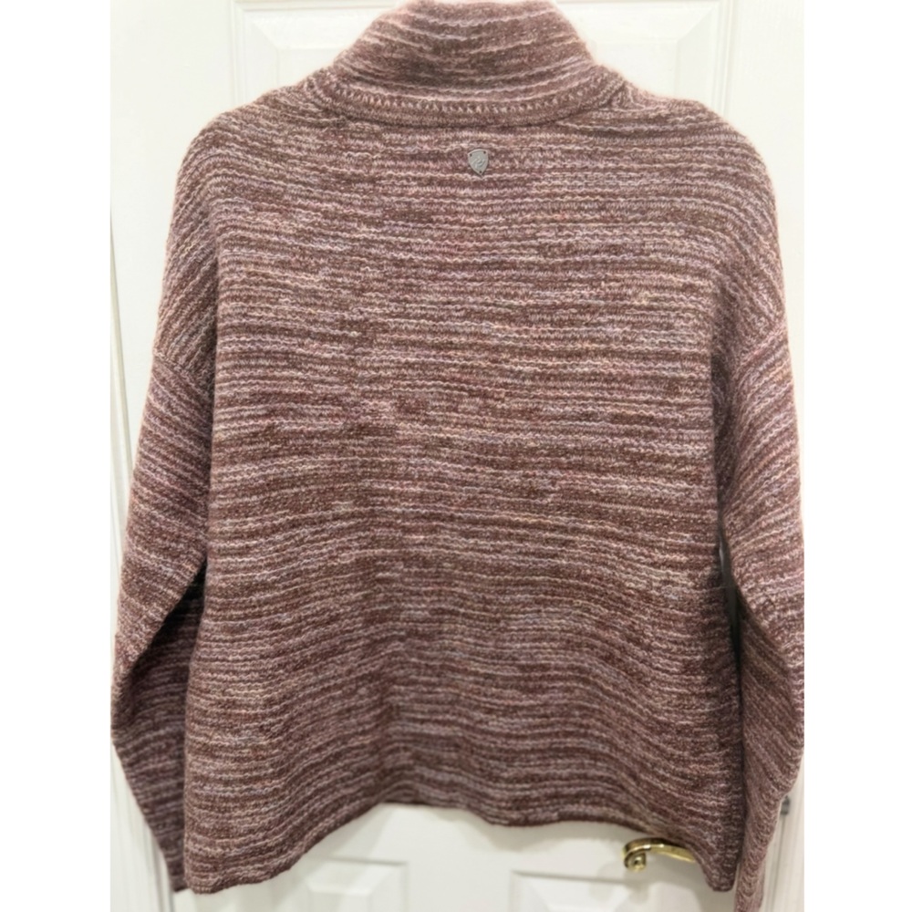 Kuhl Mohair Blend Multicolor Cowl Neck Sweater - Picture 7 of 14